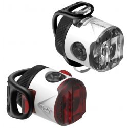 LEZYNE FEMTO USB DRIVE PAIR 15F/5R LUMEN WHITE