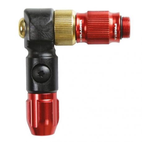 LEZYNE ABS-1 PRO HP CHUCK RED/HI GLOSS