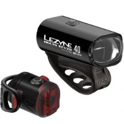 LEZYNE HECTO STVZO 40 LUX/FEMTO USB STVZO PAIR BLK