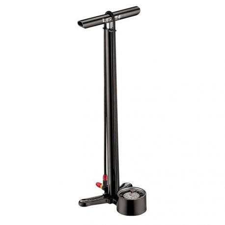 Lezyne CNC Floor Drive Black/Hi Gloss