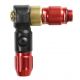 LEZYNE ABS-1 PRO HP CHUCK BRAIDED RED/HI GLOSS